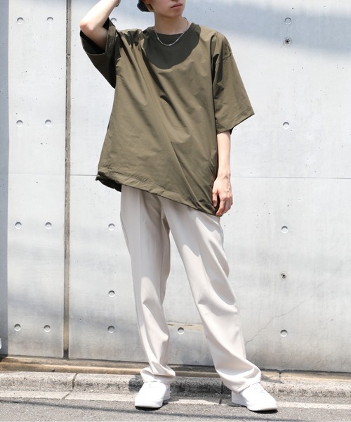 United Athle(ユナイテッドアスレ)の「【United Athle】マルチファンクション マイクロリップストップ ルーズフィット Tシャツ ※1800(Tシャツ/カットソー・メンズ・オリーブ/ブラック/ダークネイビー・L/M/XL)」の5枚目の写真