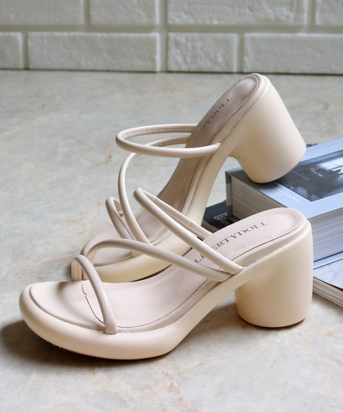 セール】Liberty doll /ぼてっとしたパファーソールサンダル