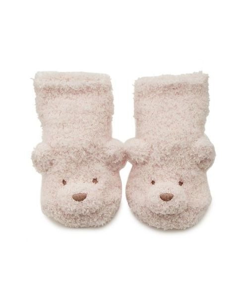 gelato pique（ジェラートピケ）の「【ラッピング済み】【BABY】パウダーベアキャップ＆ソックスSET（ベビーギフト・キッズ・ベージュ/ピンク/ブルー・FREE）」の9枚目の写真