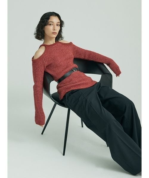 styling/(スタイリング)の「メタルバックルベルト(ベルト・レディース・ブラウン・FREE)」の4枚目の写真