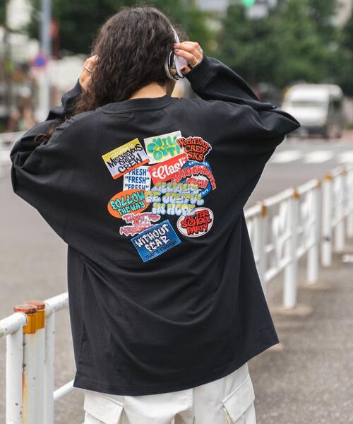 WEGO(ウィゴー)の「WEGO/ヘビーウエイトワッペンロゴロンT(Tシャツ/カットソー・メンズ・その他4/その他6/その他1/その他3/その他5/その他2・MEDIUM/LARGE)」の4枚目の写真