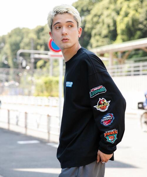 WEGO(ウィゴー)の「WEGO/ヘビーウエイトワッペンロゴロンT(Tシャツ/カットソー・メンズ・その他4/その他6/その他1/その他3/その他5/その他2・MEDIUM/LARGE)」の6枚目の写真