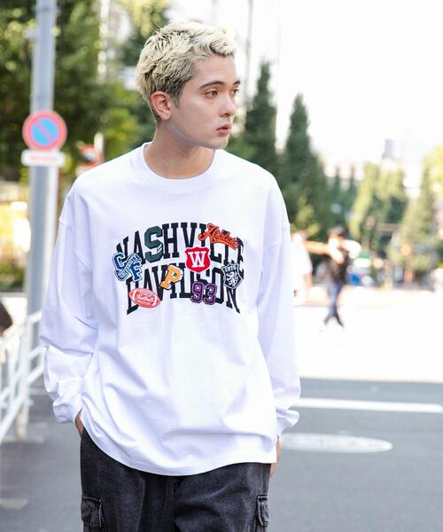 WEGO(ウィゴー)の「WEGO/ヘビーウエイトワッペンロゴロンT(Tシャツ/カットソー・メンズ・その他4/その他6/その他1/その他3/その他5/その他2・MEDIUM/LARGE)」の7枚目の写真