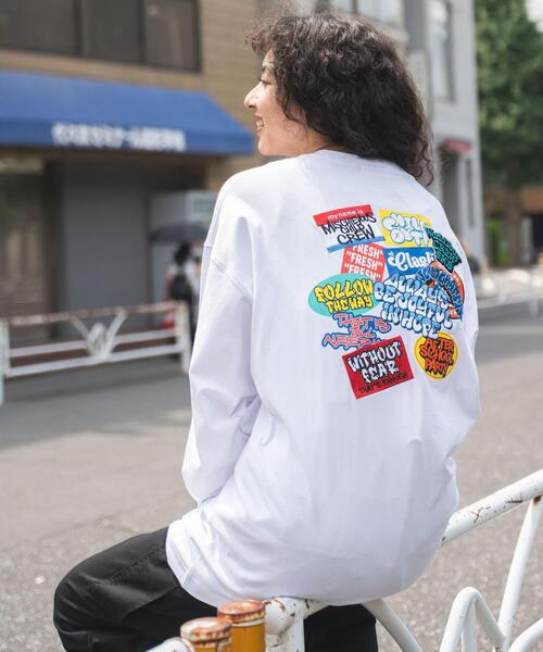 WEGO(ウィゴー)の「WEGO/ヘビーウエイトワッペンロゴロンT(Tシャツ/カットソー・メンズ・その他4/その他6/その他1/その他3/その他5/その他2・MEDIUM/LARGE)」の8枚目の写真