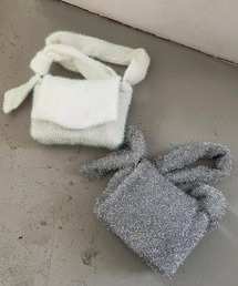 LOWRYS FARM | キラキララメニットショルダー　976890(ショルダーバッグ)