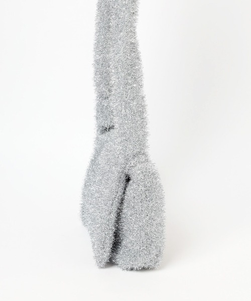 LOWRYS FARM（ローリーズファーム）の「キラキララメニットショルダー　976890（ショルダーバッグ・レディース・ホワイト/シルバー・FREE）」の7枚目の写真