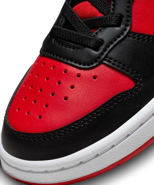 NIKE（ナイキ）の「NIKE/ナイキ キッズ スニーカー ベルクロ 面ファスナー コート ボロー LOW リクラフト BTV DV5457-600（スニーカー・キッズ・レッド系その他・18.0cm/17.0cm/21.0cm/20.0cm/22.0cm/19.0cm）」の7枚目の写真