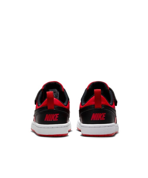 NIKE（ナイキ）の「NIKE/ナイキ キッズ スニーカー ベルクロ 面ファスナー コート ボロー LOW リクラフト BTV DV5457-600（スニーカー・キッズ・レッド系その他・18.0cm/17.0cm/21.0cm/20.0cm/22.0cm/19.0cm）」の4枚目の写真