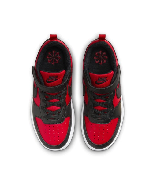 NIKE（ナイキ）の「NIKE/ナイキ キッズ スニーカー ベルクロ 面ファスナー コート ボロー LOW リクラフト BTV DV5457-600（スニーカー・キッズ・レッド系その他・18.0cm/17.0cm/21.0cm/20.0cm/22.0cm/19.0cm）」の5枚目の写真