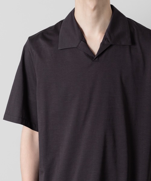 ATTACHMENT(アタッチメント)の「CO ジャージークロス ポロシャツ / CO JERSEY CLOTH POLO SHIRT(ポロシャツ・メンズ・ホワイト/ダークグレー/ブラック・2/1/3)」の19枚目の写真