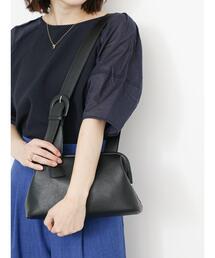 Te chichi TERRASSE | 太ベルト口金ショルダーバッグ(ハンドバッグ)