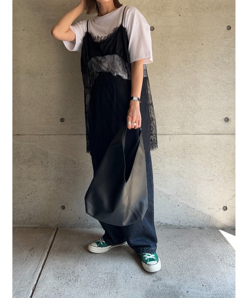 owndaily（オンデイリー）の「ショルダーふろしきバッグ（ショルダーバッグ・レディース・ブラック/ブラウン・FREE）」の4枚目の写真