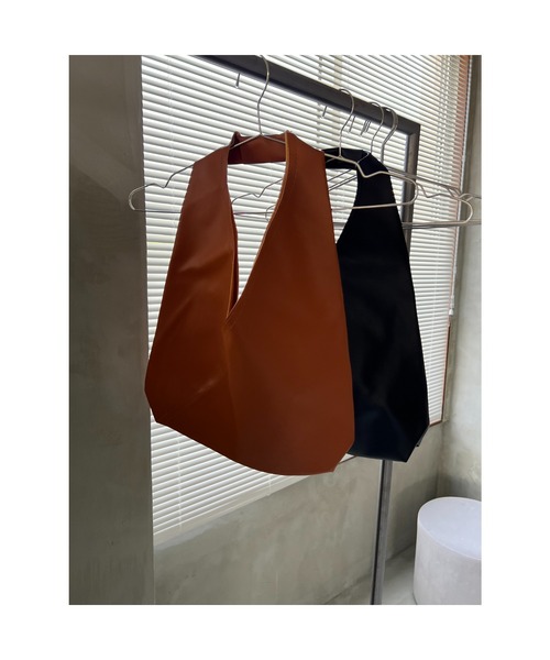 owndaily（オンデイリー）の「ショルダーふろしきバッグ（ショルダーバッグ・レディース・ブラック/ブラウン・FREE）」の6枚目の写真