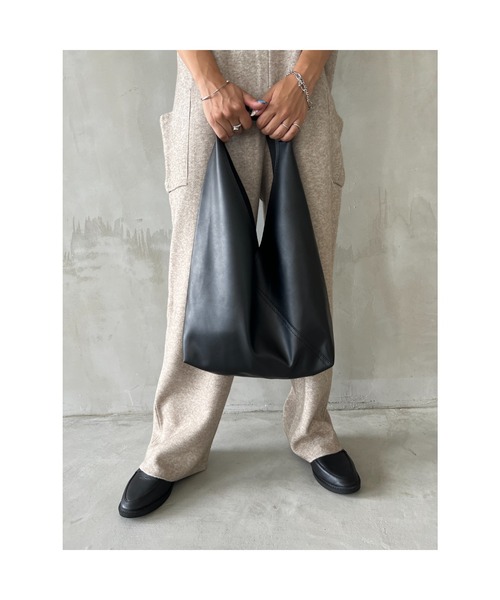 owndaily（オンデイリー）の「ショルダーふろしきバッグ（ショルダーバッグ・レディース・ブラック/ブラウン・FREE）」の8枚目の写真