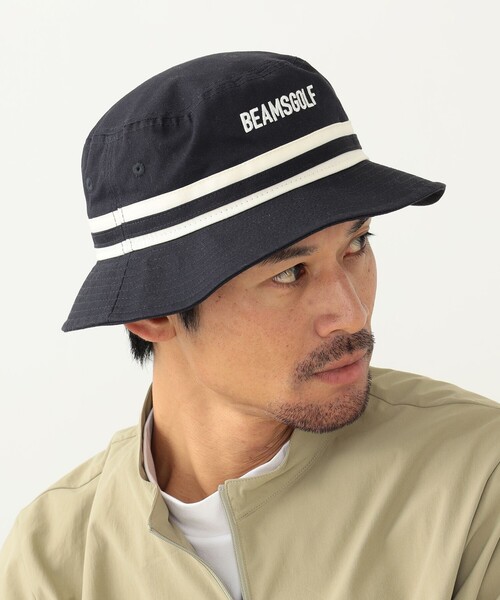 NEW ERA × BEAMS GOLF / 別注 バケット ハットBLACK NEW ERA（ニューエラ）の「NEW ERA × BEAMS GOLF / 別注