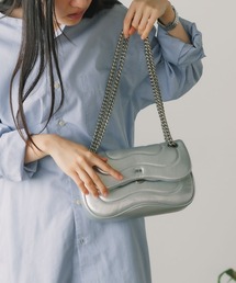 JW PEI TINA チェーン クロスボディバッグ ストラップ調整可能 JW PEI TINA チェーン クロスボディバッグ ストラップ調整可能