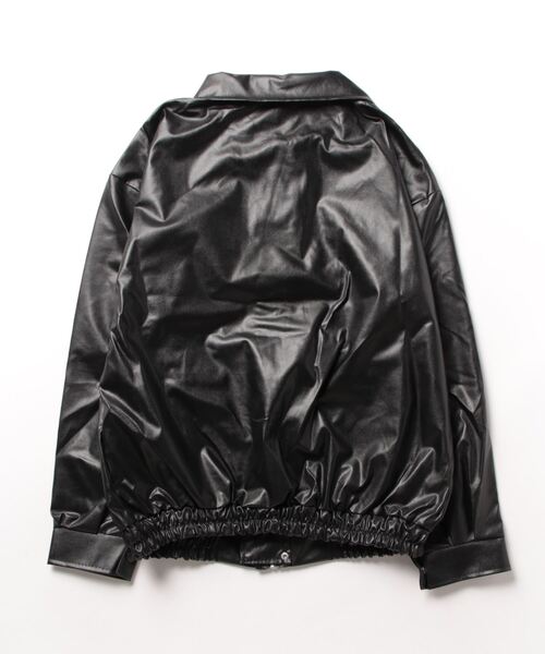 Ritzy（リッツィー）の「PUブルゾン（ブルゾン・レディース・ブラック/ブラウン・L/M）」の7枚目の写真