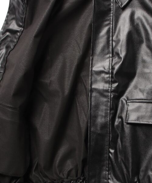 Ritzy（リッツィー）の「PUブルゾン（ブルゾン・レディース・ブラック/ブラウン・L/M）」の8枚目の写真