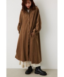 RODEO CROWNS WIDE BOWL | コーデュロイフレアシャツワンピース(シャツワンピース)