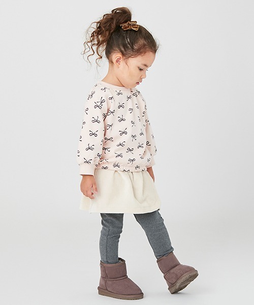 petit main(プティマイン)の「【リンク】スカート付きレギンス(スカート・キッズ・マルチ/ブルー/アイボリー/ブラウン/ピンク・110cm/100cm/120cm/90cm/130cm/80cm)」の11枚目の写真