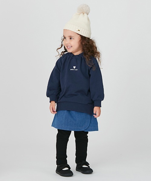 petit main(プティマイン)の「【リンク】スカート付きレギンス(スカート・キッズ・マルチ/ブルー/アイボリー/ブラウン/ピンク・110cm/100cm/120cm/90cm/130cm/80cm)」の6枚目の写真