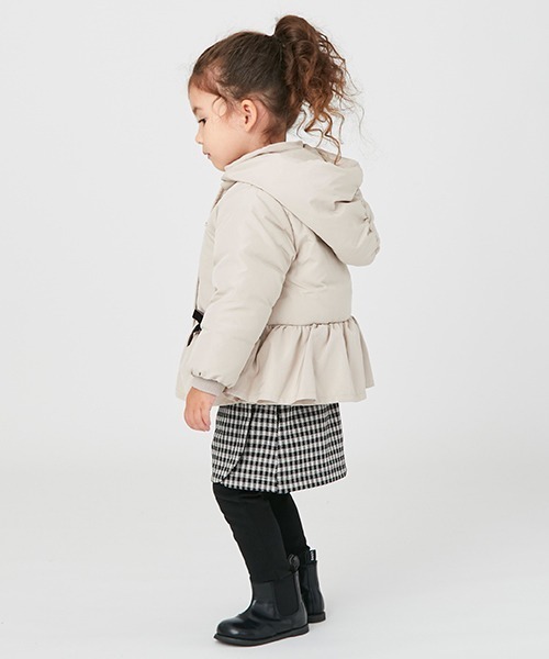 petit main(プティマイン)の「【リンク】スカート付きレギンス(スカート・キッズ・マルチ/ブルー/アイボリー/ブラウン/ピンク・110cm/100cm/120cm/90cm/130cm/80cm)」の9枚目の写真