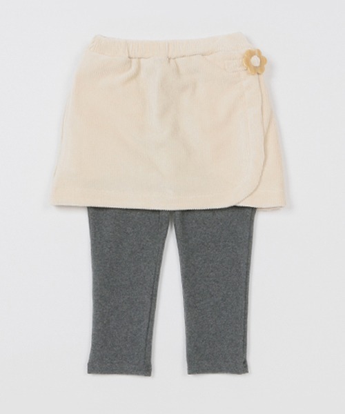 petit main(プティマイン)の「【リンク】スカート付きレギンス(スカート・キッズ・マルチ/ブルー/アイボリー/ブラウン/ピンク・110cm/100cm/120cm/90cm/130cm/80cm)」の18枚目の写真