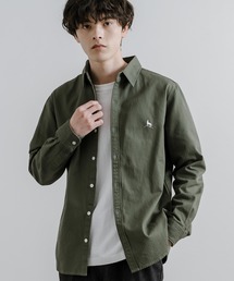 Healthknit Product ヘルスニットプロダクト 日本製 国産ヘリンボーンレギュラーカラーシャツ