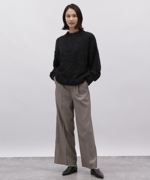 LAKOLE（ラコレ）の「シャギーハイネックニットプルオーバー / 987999（ニット/セーター・レディース・ブラック/グレー/アイボリー・SMALL/MEDIUM）」の11枚目の写真