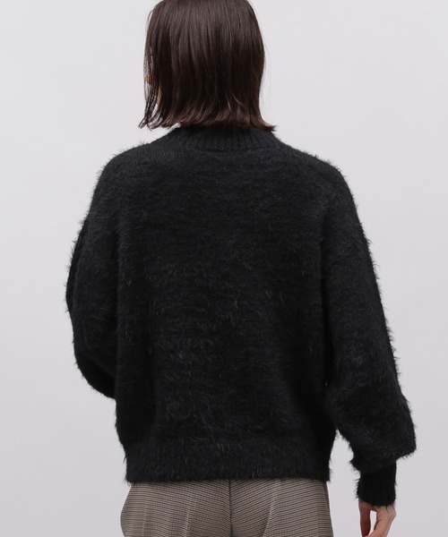 LAKOLE（ラコレ）の「シャギーハイネックニットプルオーバー / 987999（ニット/セーター・レディース・ブラック/グレー/アイボリー・SMALL/MEDIUM）」の15枚目の写真