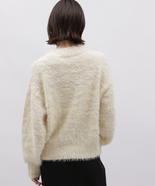 LAKOLE（ラコレ）の「シャギーハイネックニットプルオーバー / 987999（ニット/セーター・レディース・ブラック/グレー/アイボリー・SMALL/MEDIUM）」の19枚目の写真