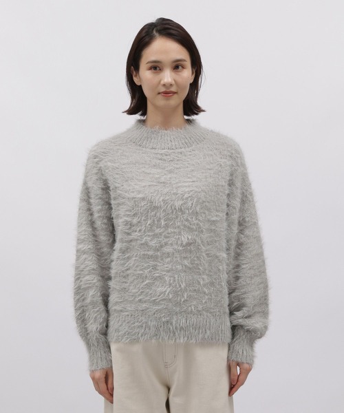 LAKOLE（ラコレ）の「シャギーハイネックニットプルオーバー / 987999（ニット/セーター・レディース・ブラック/グレー/アイボリー・SMALL/MEDIUM）」の20枚目の写真