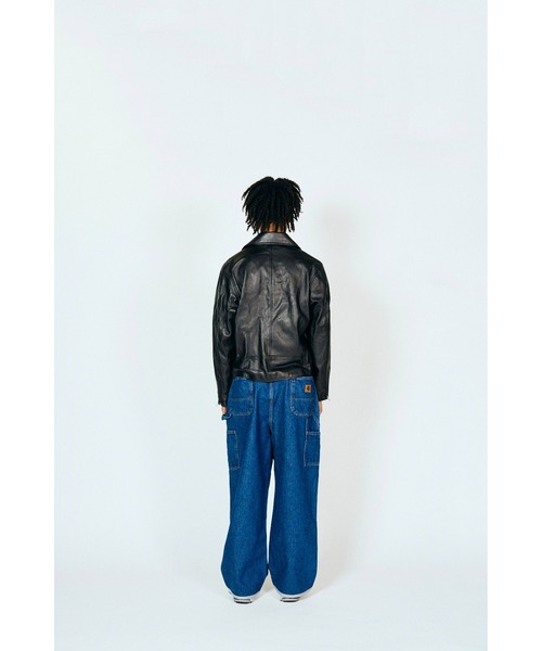 ジャケット・アウター double leather riders jacket RLJ-01N DOUBLE RIDERS JACKET | VICTORY KISS