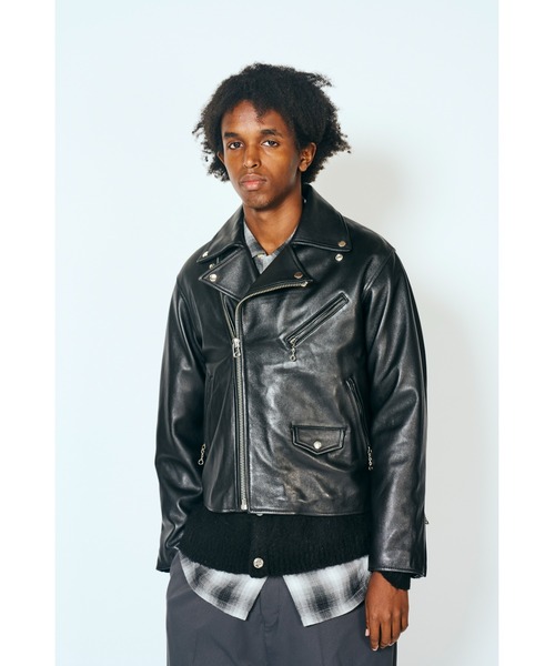セール】【TOWNCRAFT タウンクラフト】 LEATHER DOUBLE RIDERS レザー