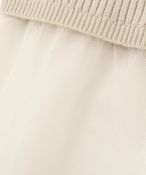 PROPORTION BODY DRESSING(プロポーションボディドレッシング)の「チュールフレアースリーブニット / 1214170002(ニット/セーター・レディース・ホワイト/ブラック/イエロー・FREE)」の7枚目の写真