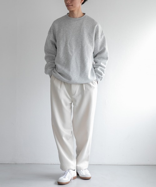 FORK&SPOON（フォークアンドスプーン）の「FORK&SPOON　フラッフィークルーネックスウェット（スウェット・メンズ・グレー系その他/ブルー系その他・4/5）」の7枚目の写真