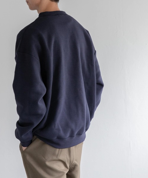 FORK&SPOON（フォークアンドスプーン）の「FORK&SPOON　フラッフィークルーネックスウェット（スウェット・メンズ・グレー系その他/ブルー系その他・4/5）」の9枚目の写真