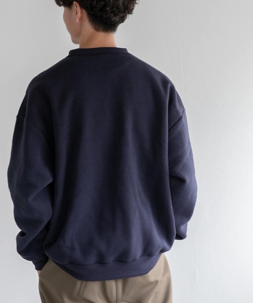 FORK&SPOON（フォークアンドスプーン）の「FORK&SPOON　フラッフィークルーネックスウェット（スウェット・メンズ・グレー系その他/ブルー系その他・4/5）」の11枚目の写真