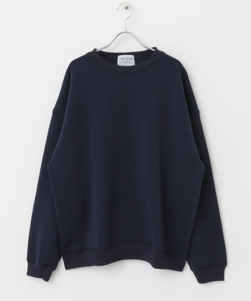 FORK&SPOON（フォークアンドスプーン）の「FORK&SPOON　フラッフィークルーネックスウェット（スウェット・メンズ・グレー系その他/ブルー系その他・4/5）」の15枚目の写真