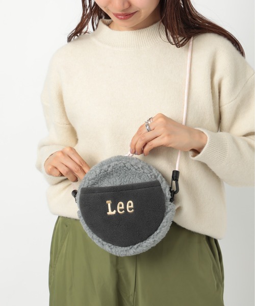 Lee(リー)の「【Lee】BOA POUCH(ショルダーバッグ・レディース・ブラック/ベージュ/グレー/アイボリー・FREE)」の4枚目の写真