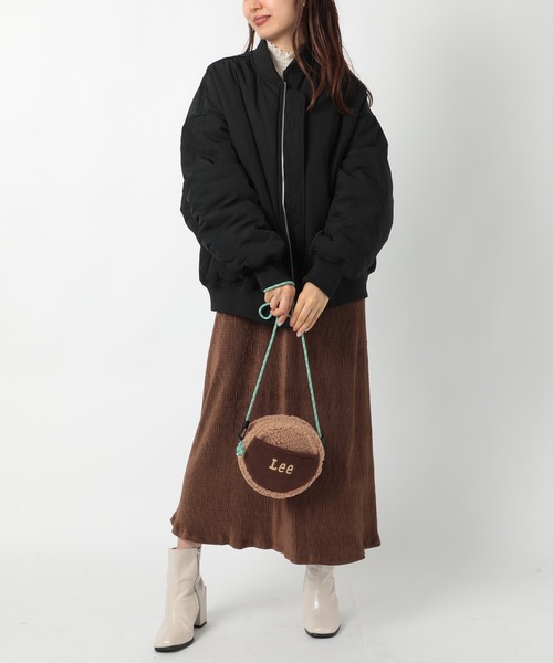 Lee(リー)の「【Lee】BOA POUCH(ショルダーバッグ・レディース・ブラック/ベージュ/グレー/アイボリー・FREE)」の19枚目の写真