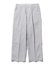 BEAMS PLUS | BEAMS PLUS / マルチカラー ヒッコリー ミリタリー トラウザーズ(その他パンツ)