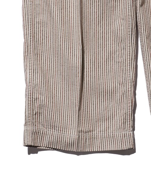 BEAMS PLUS(ビームスプラス)の「BEAMS PLUS / マルチカラー ヒッコリー ミリタリー トラウザーズ(その他パンツ・メンズ・ベージュ/グレー・L/XS/XL/S/M)」の7枚目の写真