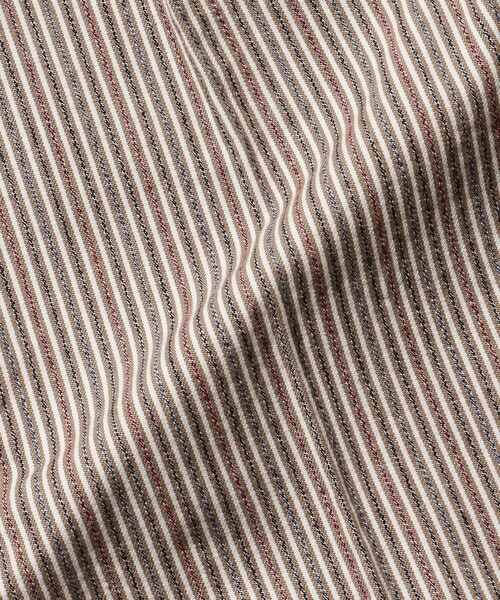 BEAMS PLUS(ビームスプラス)の「BEAMS PLUS / マルチカラー ヒッコリー ミリタリー トラウザーズ(その他パンツ・メンズ・ベージュ/グレー・L/XS/XL/S/M)」の10枚目の写真