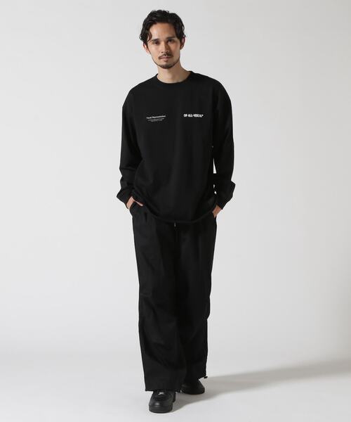 A4A（エーフォーエー）の「A4A/エーフォーエー/PRONOIA L/S TEE（Tシャツ/カットソー・メンズ・ホワイト/ブラック・F）」の6枚目の写真