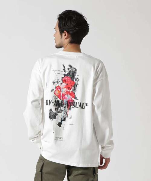 A4A（エーフォーエー）の「A4A/エーフォーエー/PRONOIA L/S TEE（Tシャツ/カットソー・メンズ・ホワイト/ブラック・F）」の10枚目の写真