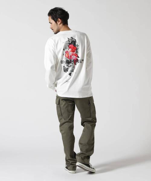 A4A（エーフォーエー）の「A4A/エーフォーエー/PRONOIA L/S TEE（Tシャツ/カットソー・メンズ・ホワイト/ブラック・F）」の11枚目の写真