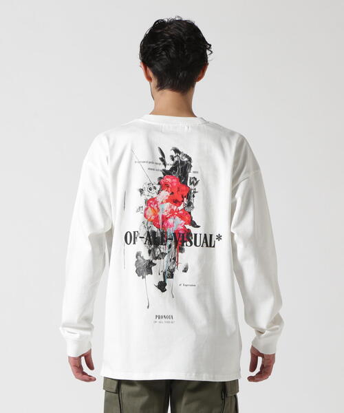 A4A（エーフォーエー）の「A4A/エーフォーエー/PRONOIA L/S TEE（Tシャツ/カットソー・メンズ・ホワイト/ブラック・F）」の14枚目の写真