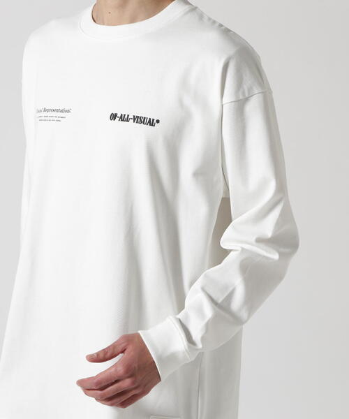 A4A（エーフォーエー）の「A4A/エーフォーエー/PRONOIA L/S TEE（Tシャツ/カットソー・メンズ・ホワイト/ブラック・F）」の16枚目の写真