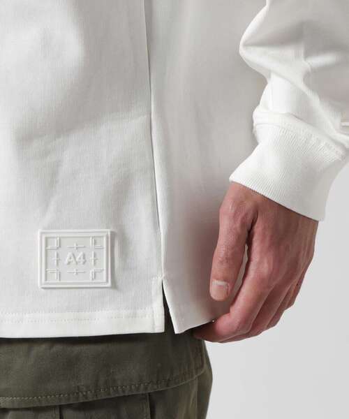 A4A（エーフォーエー）の「A4A/エーフォーエー/PRONOIA L/S TEE（Tシャツ/カットソー・メンズ・ホワイト/ブラック・F）」の17枚目の写真